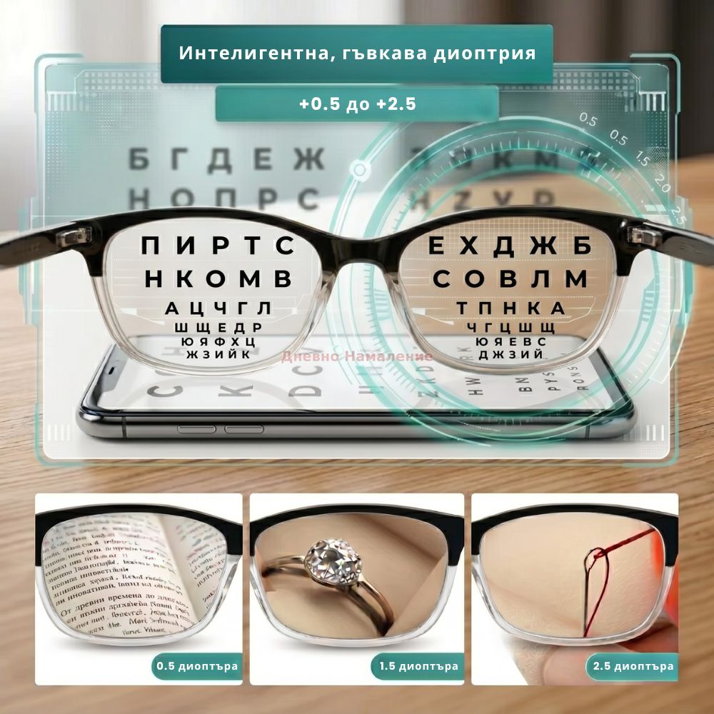 Интелигентни очила с автоматичен зум