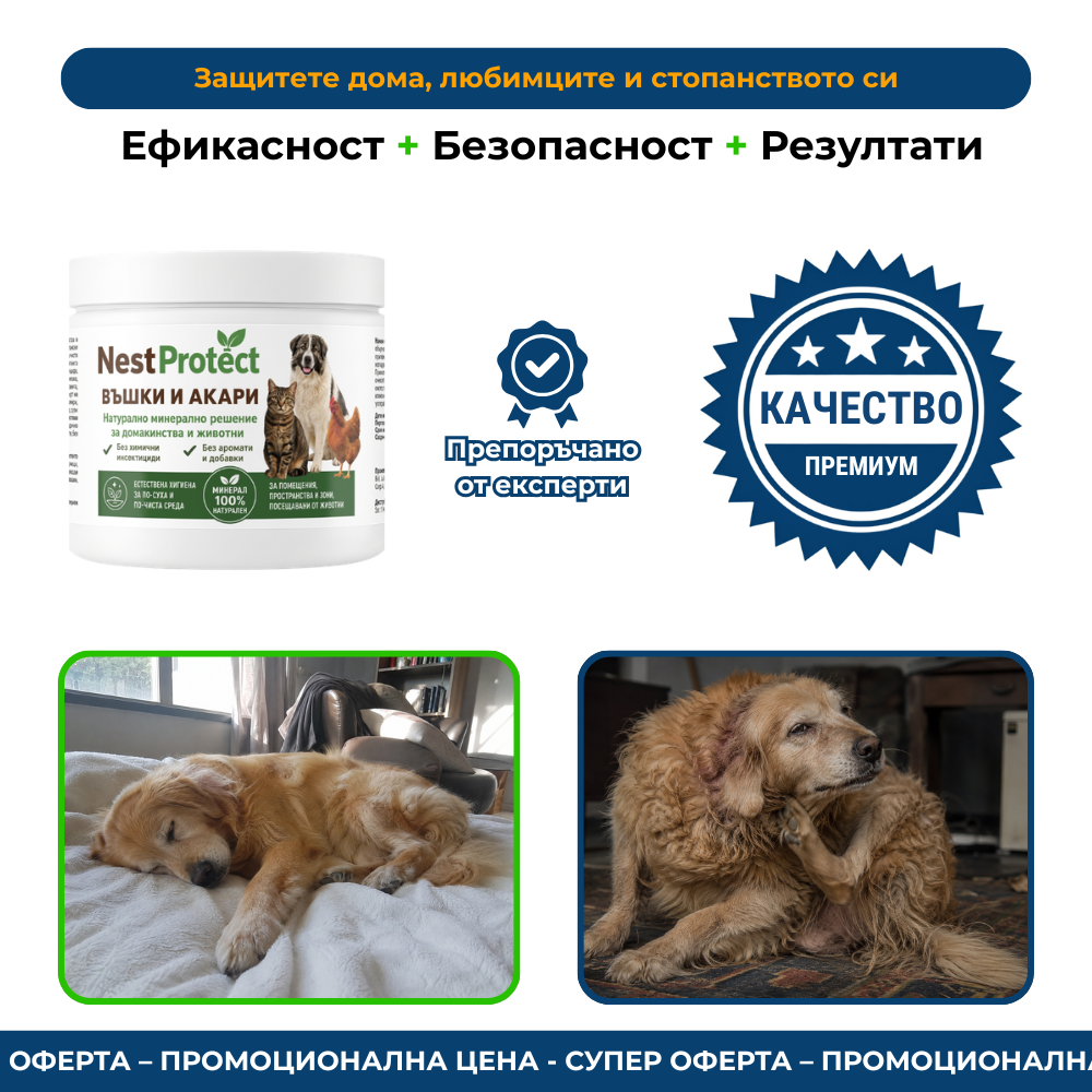 Nest Protect ВЪШКИ И АКАРИ